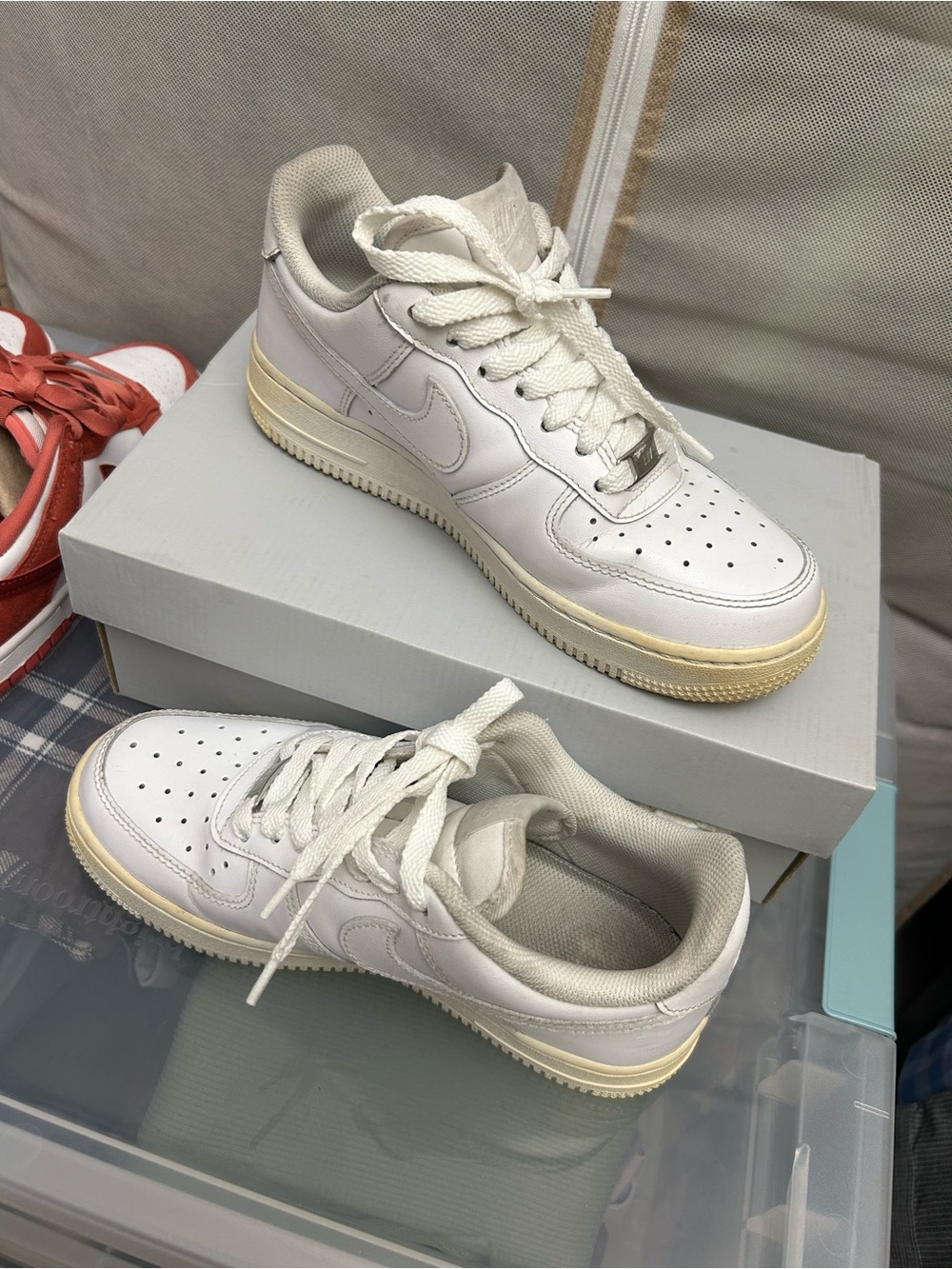 Nike Air Force 1 ’07 White White Women’s Size 6 315115-112
